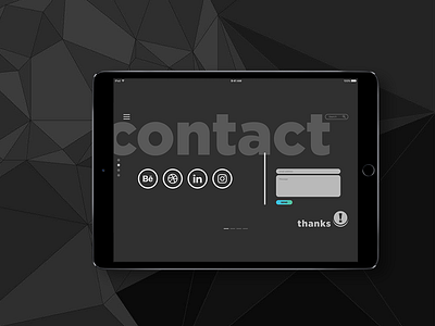 Contact Page UI : Daily Doodle 27 🖥 behance conceptual creative design dribbble interface minimalism ui uidesigninspiration uxdesign