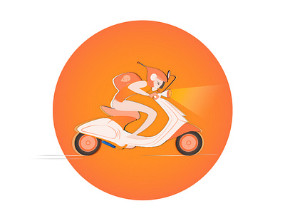 Just to say thanks to the Swiggy Delivery Team adobe art artworkforsale behance bēhance casual conceptual design dribbble illustration shot typography ui