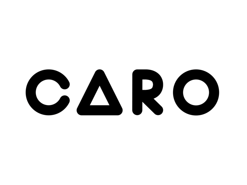 CARO logo animation