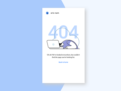 Daily UI #008: 404 Page Not Found 404 illustration mobile page not found ui uiux ux ui vector