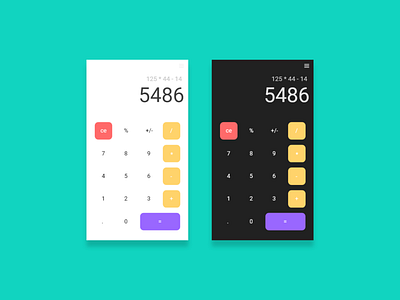 DailyUI:#004 - Calculator calculator dailyui design mobile ui ux ux ui ux design wireframe design