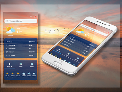 Weather app app icons interface mobile sunrise travel ui ux weather