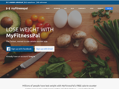 MyFitnessPal redesign