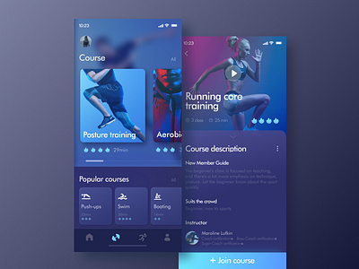 An app about exercise