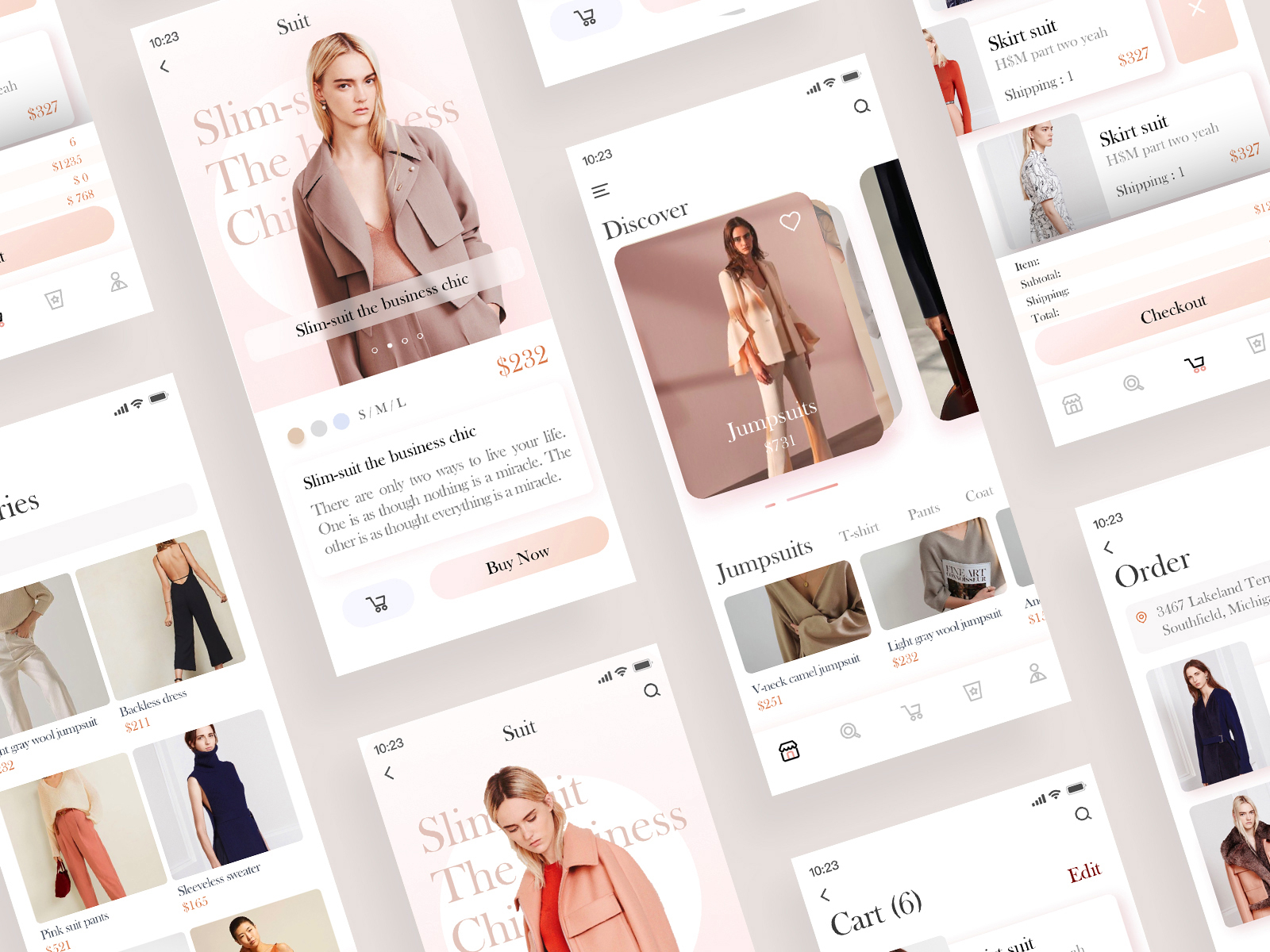 Find the outfit you like 2 by Michelle on Dribbble