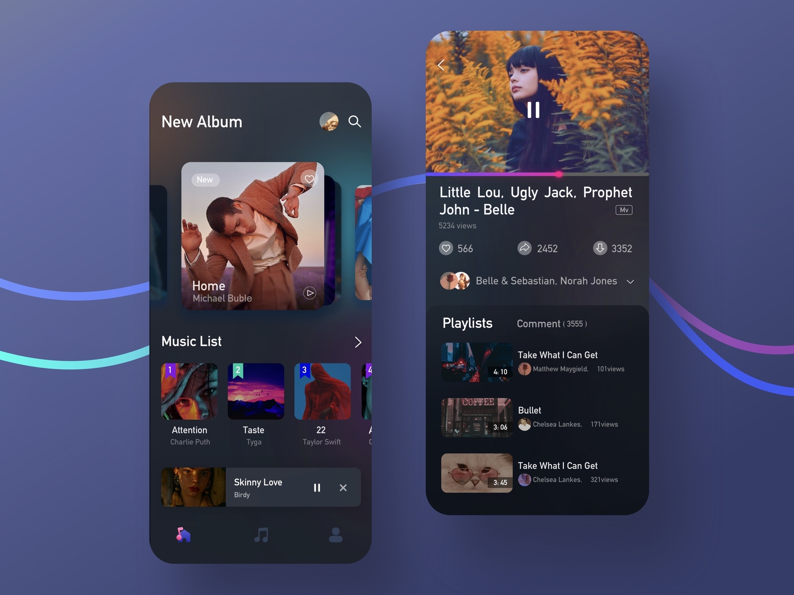 Music2 by Michelle on Dribbble