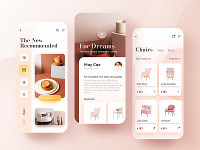CHOME - 2 app color design fashion goods home household sketch ue ui