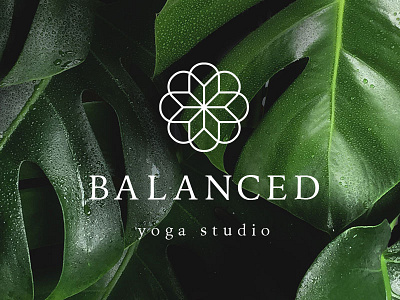 Yoga Logo Sonrisa Studio brand identity wellness logo yoga brand yoga brand identity yoga logo yoga studio logo