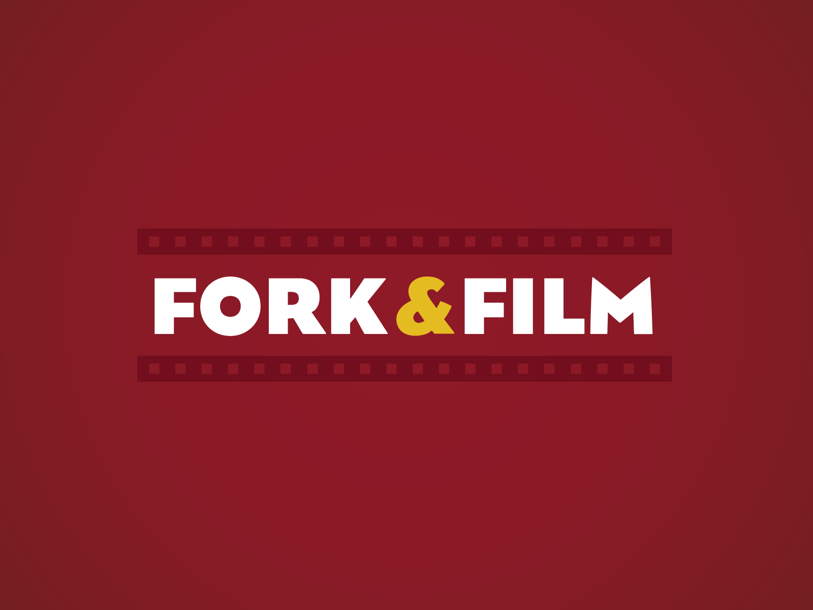 Fork & Film by Stefanie McCloskey on Dribbble