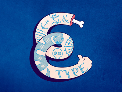 E—TATTOO 36daysoftype arm illustration tattoo typography