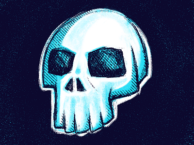 Scull face! by MATTHIAS SMALE on Dribbble