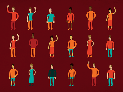 Peoples diversity illustration people vector