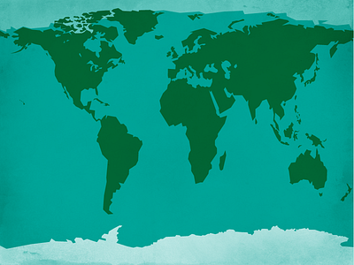 Earth - Mercator Projection earth map mercator projection vector illustration