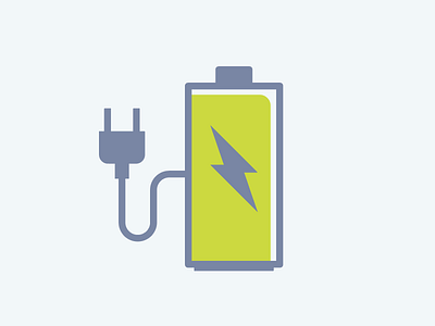 Battery Icon battery flat icon illustrator infographic vector