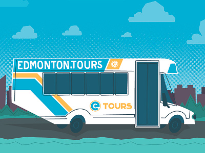 Tour Bus! Illustration