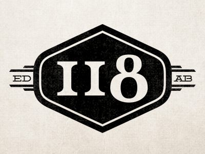 118 Logo Concept bar branding logo pub