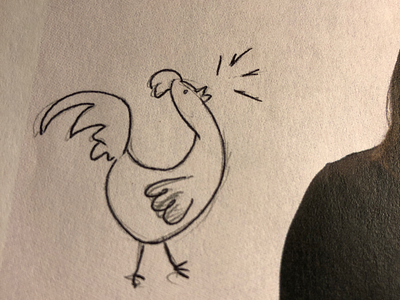 Chicken doodle