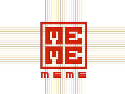 MEME - the logo branding cool indenty logo t shirt