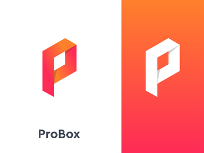 ProBox Logo Design app box logo brand brand design brand identity branding design flat logo icon logo logo design logo inspiration logo presentation logotype minimalist logo modern logo p logo probox logo
