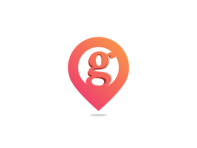 GeoPoint Logo Design ( Location + 'g' Letter ) 3d app brand branding design g location logo g logo geo graphic design icon illustration lettering location logo logo design logotype map mark minimal point