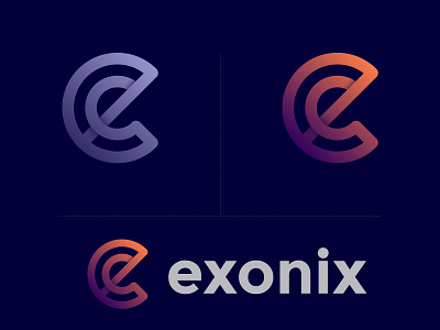 exonix Logo Design