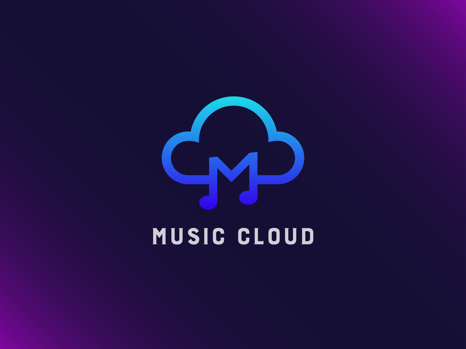 music-cloud-logo-m-music-cloud-by-sanaullah-ujjal-on-dribbble