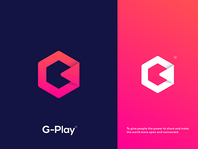 G Play Logo Design ( G + Play )