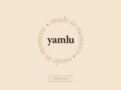 Amlou Oil brand - Made in Morocco agency brand communication design logo self typography