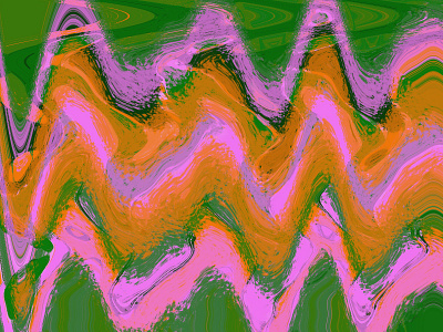 EKG neon texture waveform