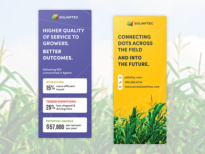 Solinftec conference pop-up banners