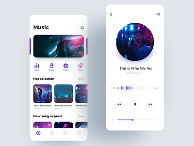 music app app branding icon illustration ui ux website 向量 设计