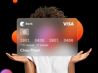 Visa Card branding chou pham choupham design glassmorphism illustration shot shots ui ui ux design visa visa card website