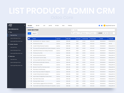 CRM Admin Dashboard admin crm dashboard systems ui ux