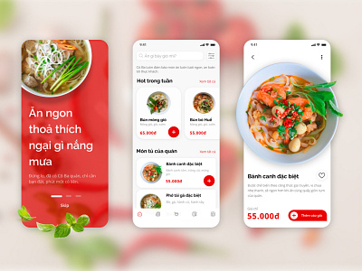 UI UX challenge - Order Vietnamese cuisines app design mobile apps ux