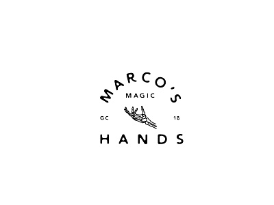 Marcos Magic Hands - Logo Concept