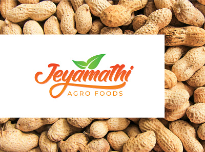 Jeyamathi Agro foods brand identity branding design food food design illustration logo minimal textlogo