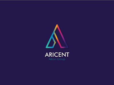 Aricent - Altron Group branding design icon logo minimal texture type type design typography