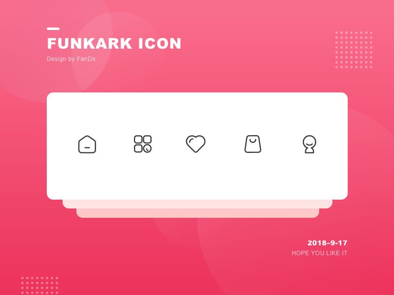 Funmart icon icon，动效 illustration logo ui 设计