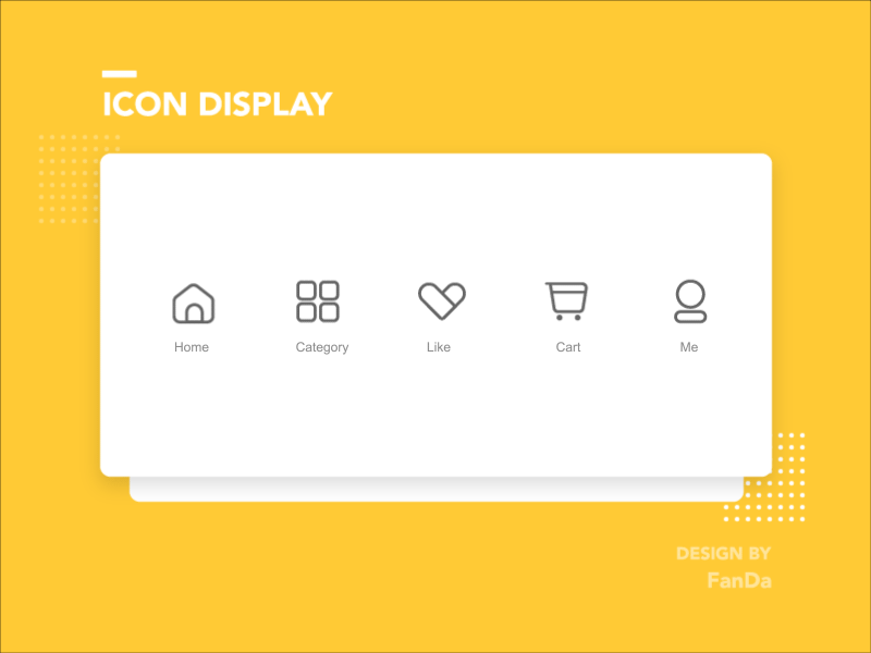 ICON DISPLAY icon，动效 图标 设计