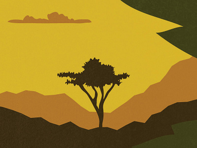 Safari Zone illustration pokemon poster textures travel vector