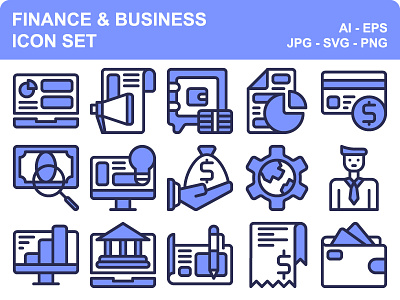 Finance & Business banking business creditcard finance icon icon set iconset marketing money payment