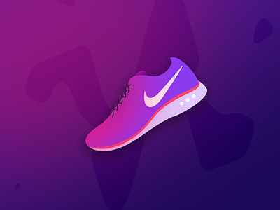 Nike Shoe Illustration