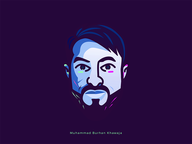 Burhan avatar dribbble dark