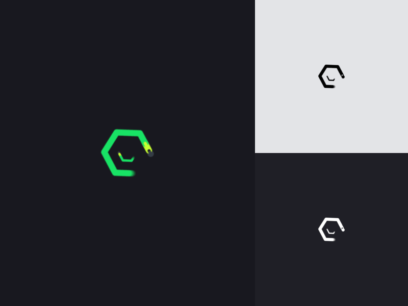 Loader Animation 2d after effects animation colors gif hexagon loader loading minimal shapes