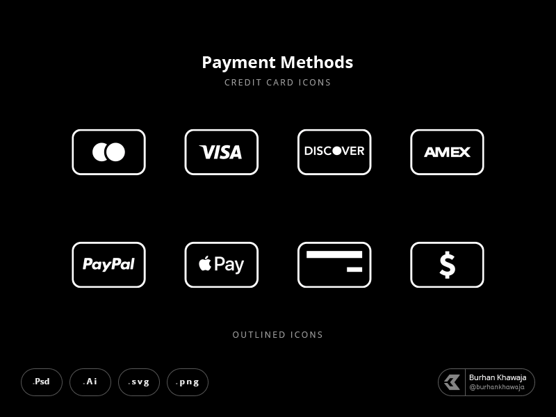 Credit Card Payment Icons