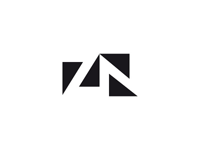 ZN geometry logo typography