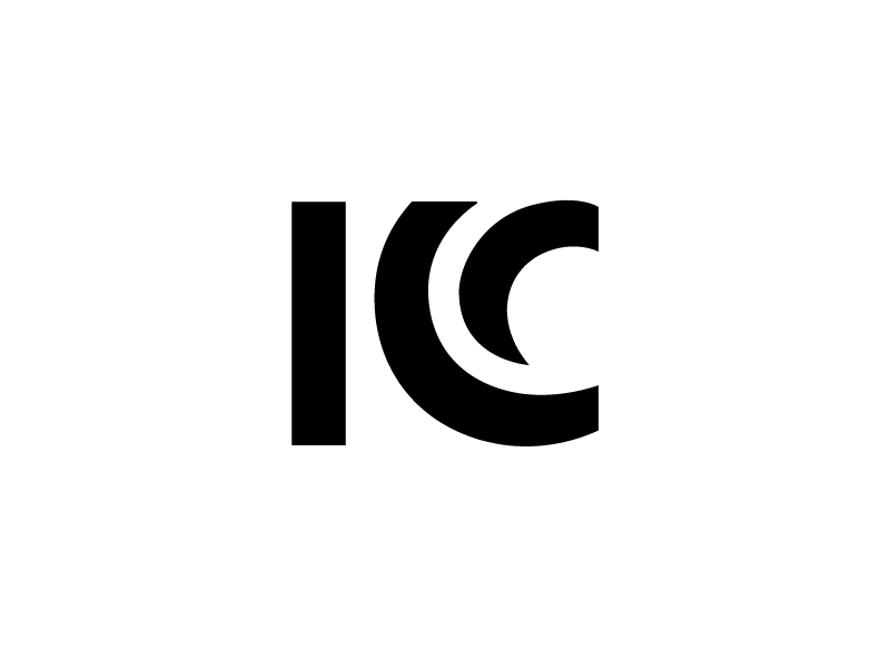 KC 2 monogram logo typography geometry