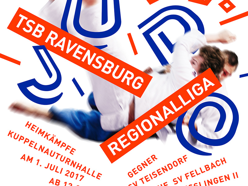 Judo Poster 2017 poster typography
