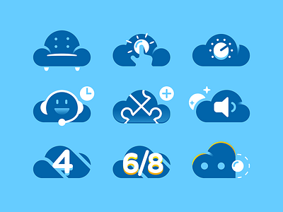 Cloud Icons cloud icons