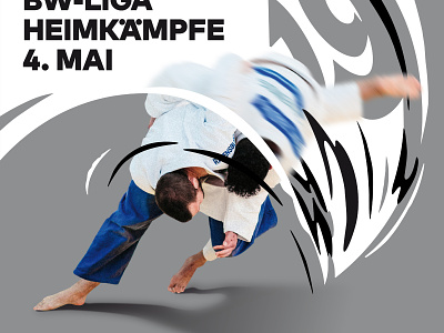 Judo Poster 2019 cyclone judo poster storm wave